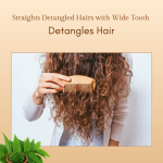 Rosewood Wide Tooth Hair Comb | Wooden Hair Tooth