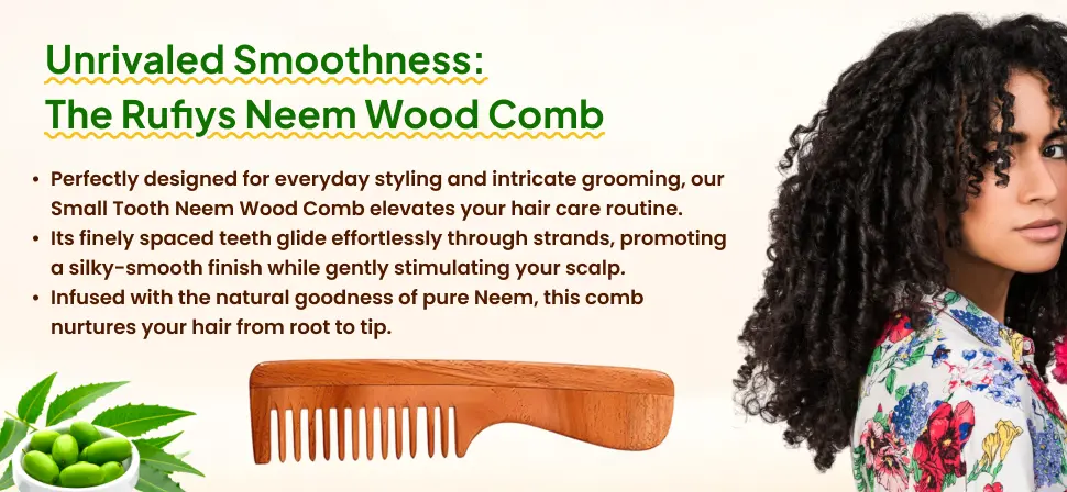 rose wood handle comba plus-1