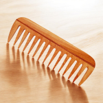 Wooden Curly Hair Wide Tooth Comb | Neem Wood Curly Hair Comb for Women & Men